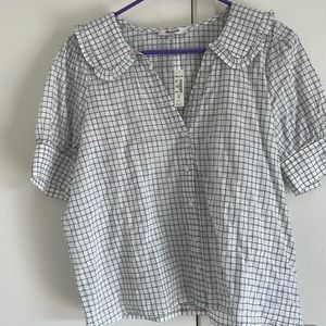 Madewell shirt- new with tags